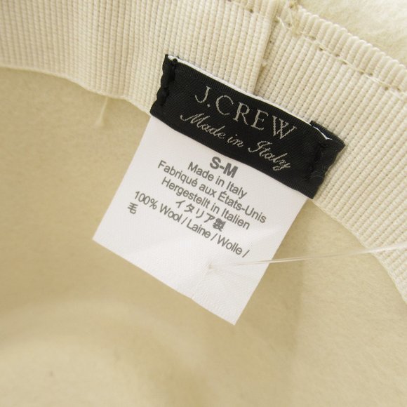 J. Crew 100% Wool Western Hat / Grosgrain Trim - Picture 7 of 9